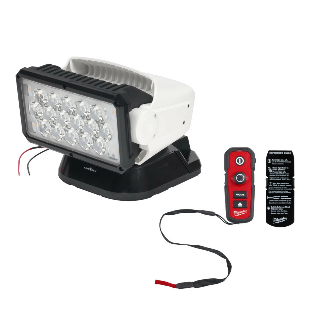 Milwaukee 2123 Utility Remote Control Search Light 3 Milwaukee 2123 Utility Remote Control Search Light