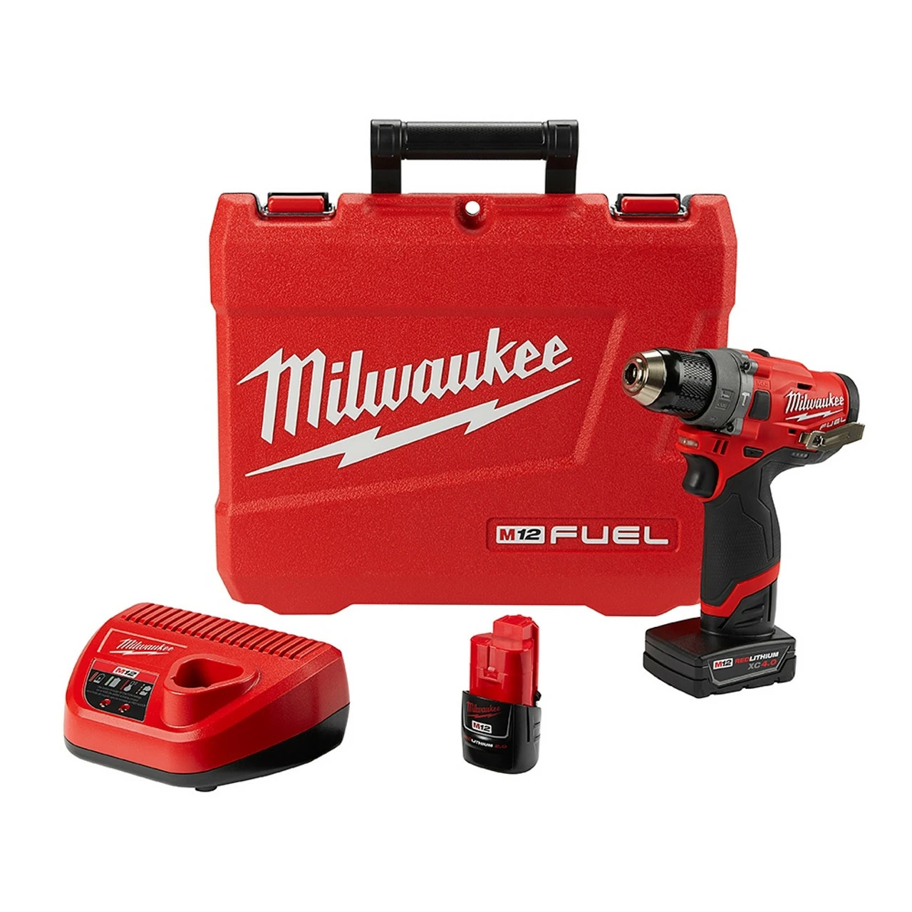 Milwaukee 2504-22 M12 FUEL 1/2 In. Hammer Drill Kit 3 Milwaukee 2504-22 M12 FUEL 1/2 In. Hammer Drill Kit