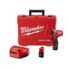 Milwaukee 2553-22 M12 FUEL 1/4 In. Hex Impact Driver Kit -GREATLAKESPOWERTOOLS Sales 2553 22 2 77937.1581704296