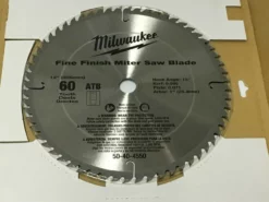 Milwaukee 42-41-4550 12 In. Fine Finish Saw Blade For 6950-20