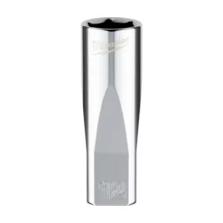 Milwaukee 45-34-9050 1/4 Drive 12mm Metric 6-Point Deep Socket