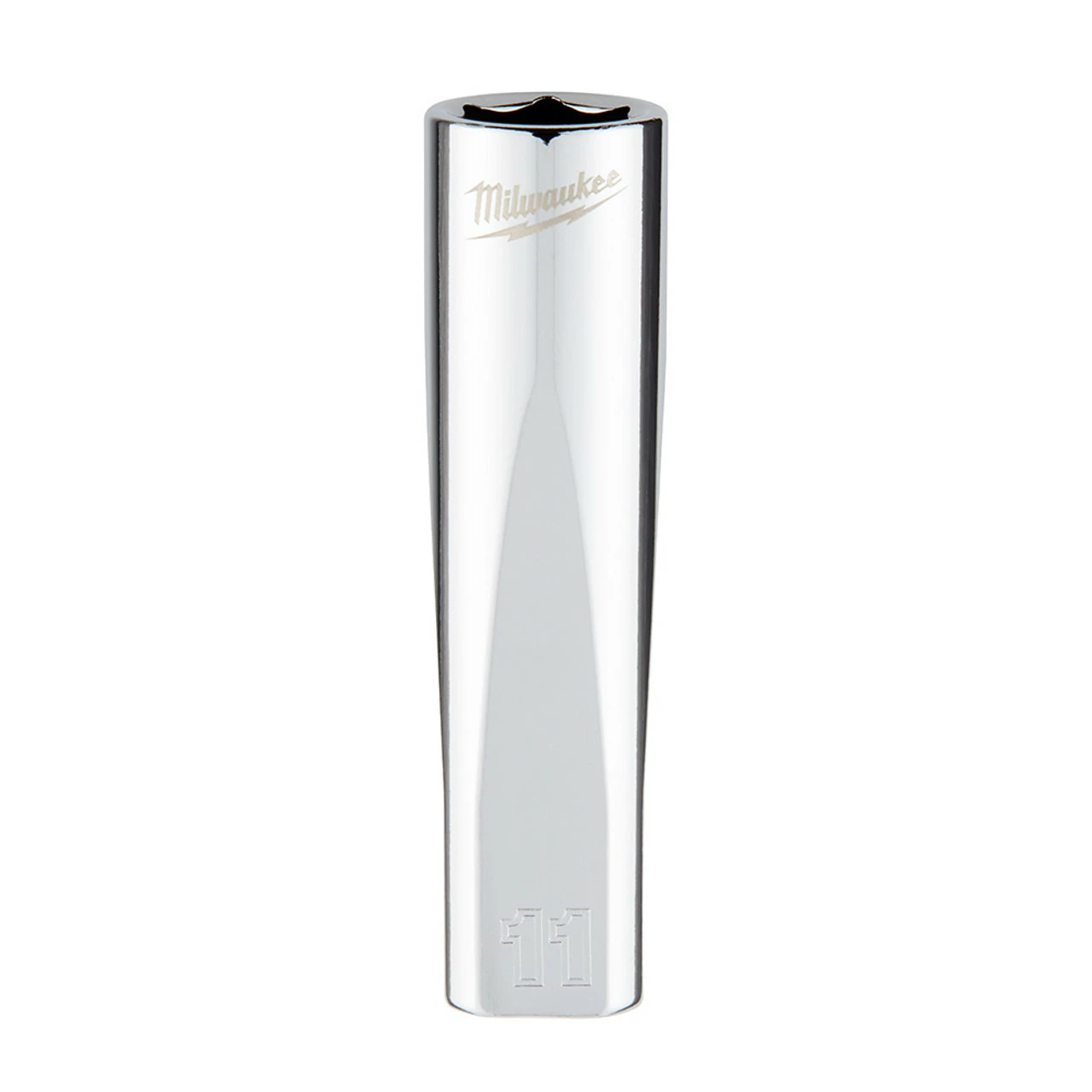 Milwaukee 45-34-9094 3/8 Drive 11mm Metric Deep Socket With FOUR FLAT Sides 3 Milwaukee 45-34-9094 3/8 Drive 11mm Metric Deep Socket With FOUR FLAT Sides