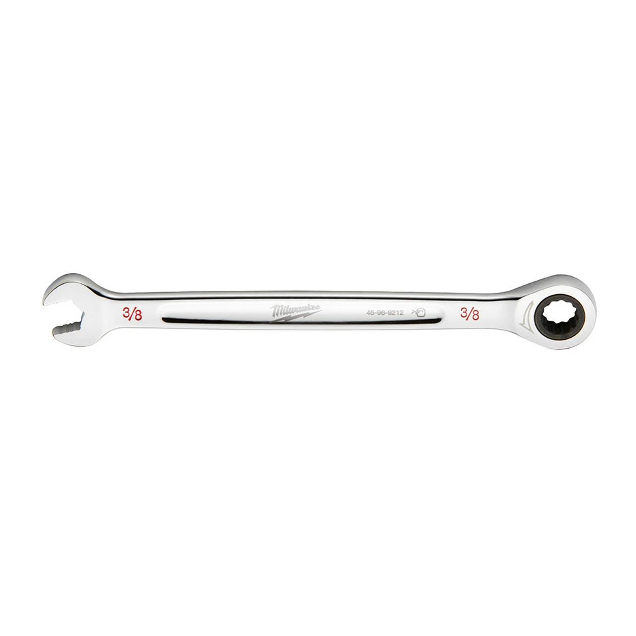 Milwaukee 45-96-9212 3/8 SAE Ratcheting Combo Wrench 3 Milwaukee 45-96-9212 3/8 SAE Ratcheting Combo Wrench