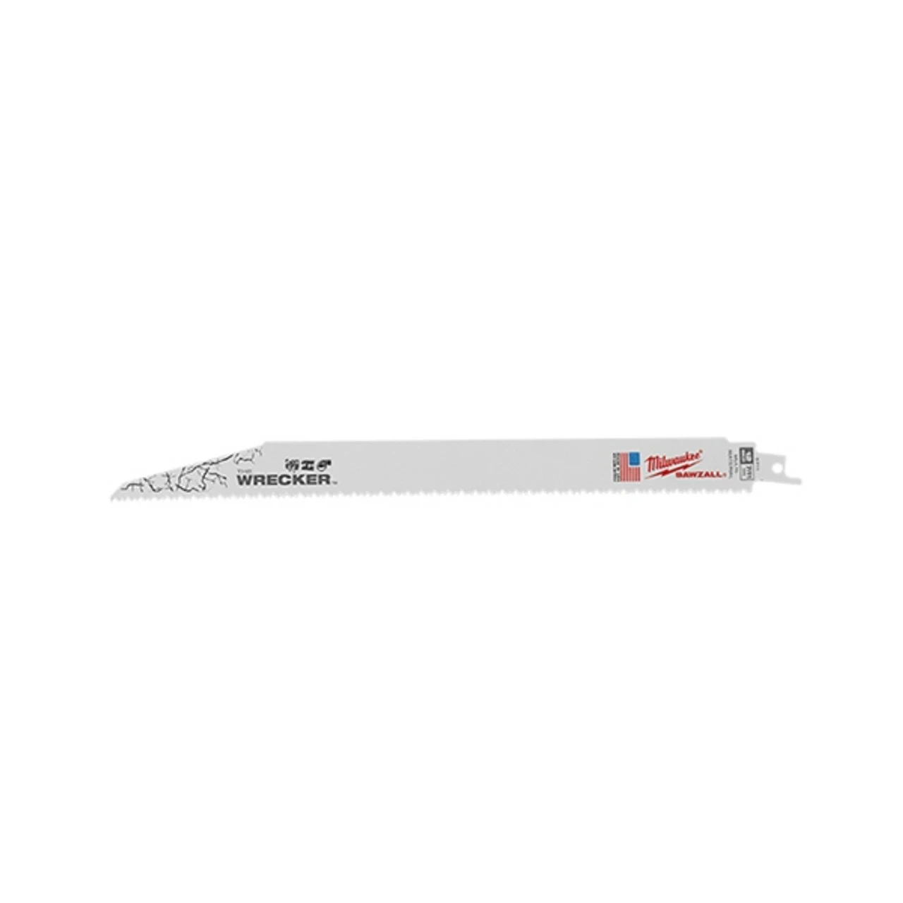 Milwaukee 48-01-7711 WRECKER Multi-Material SAWZALL Blade 12 In. 7/11 3 Milwaukee 48-01-7711 WRECKER Multi-Material SAWZALL Blade 12 In. 7/11