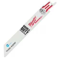 Milwaukee 48-01-9186 6 In. 24 TPI Thin Kerf Hardened SAWZALL 100Pk