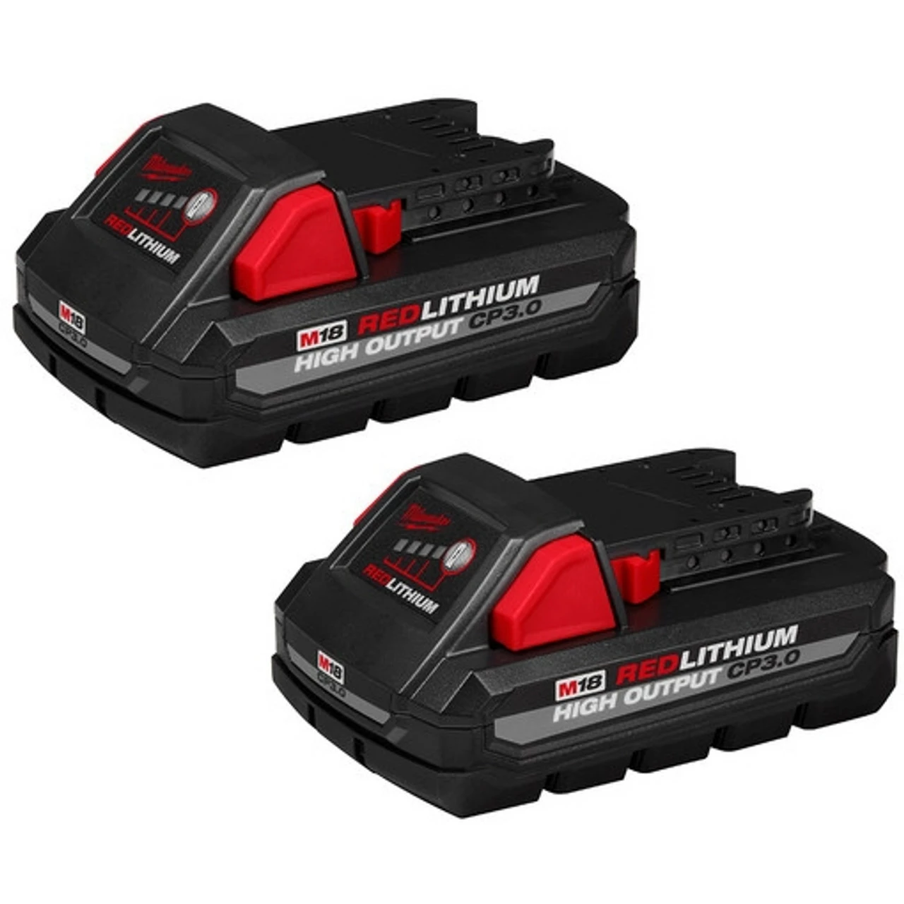 Milwaukee 48-11-1837 M18 REDLITHIUM HIGH OUTPUT CP3.0 Battery 2-Pack 3 Milwaukee 48-11-1837 M18 REDLITHIUM HIGH OUTPUT CP3.0 Battery 2-Pack