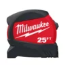 Milwaukee 48-22-0425 25 Ft. Compact Wide Blade Tape Measure -GREATLAKESPOWERTOOLS Sales 48 22 0425 83488.1623247405