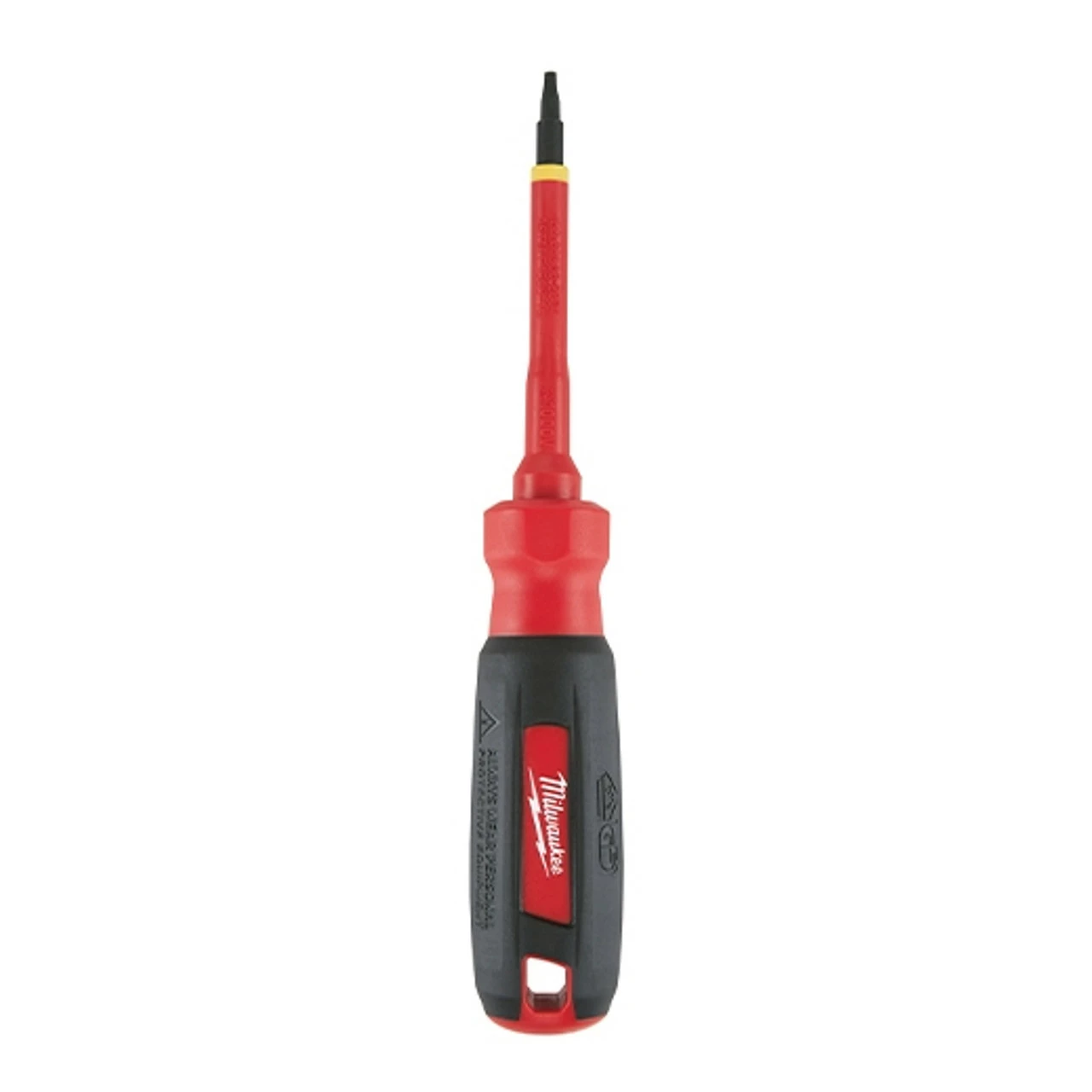 Milwaukee 48-22-2251 #1 Square - 3 In. 1000V Insulated Screwdriver 3 Milwaukee 48-22-2251 #1 Square - 3 In. 1000V Insulated Screwdriver