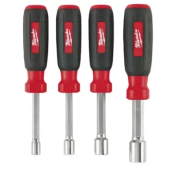 Milwaukee 48-22-2404 4 PC Hollow Shaft SAE Nut Driver Set