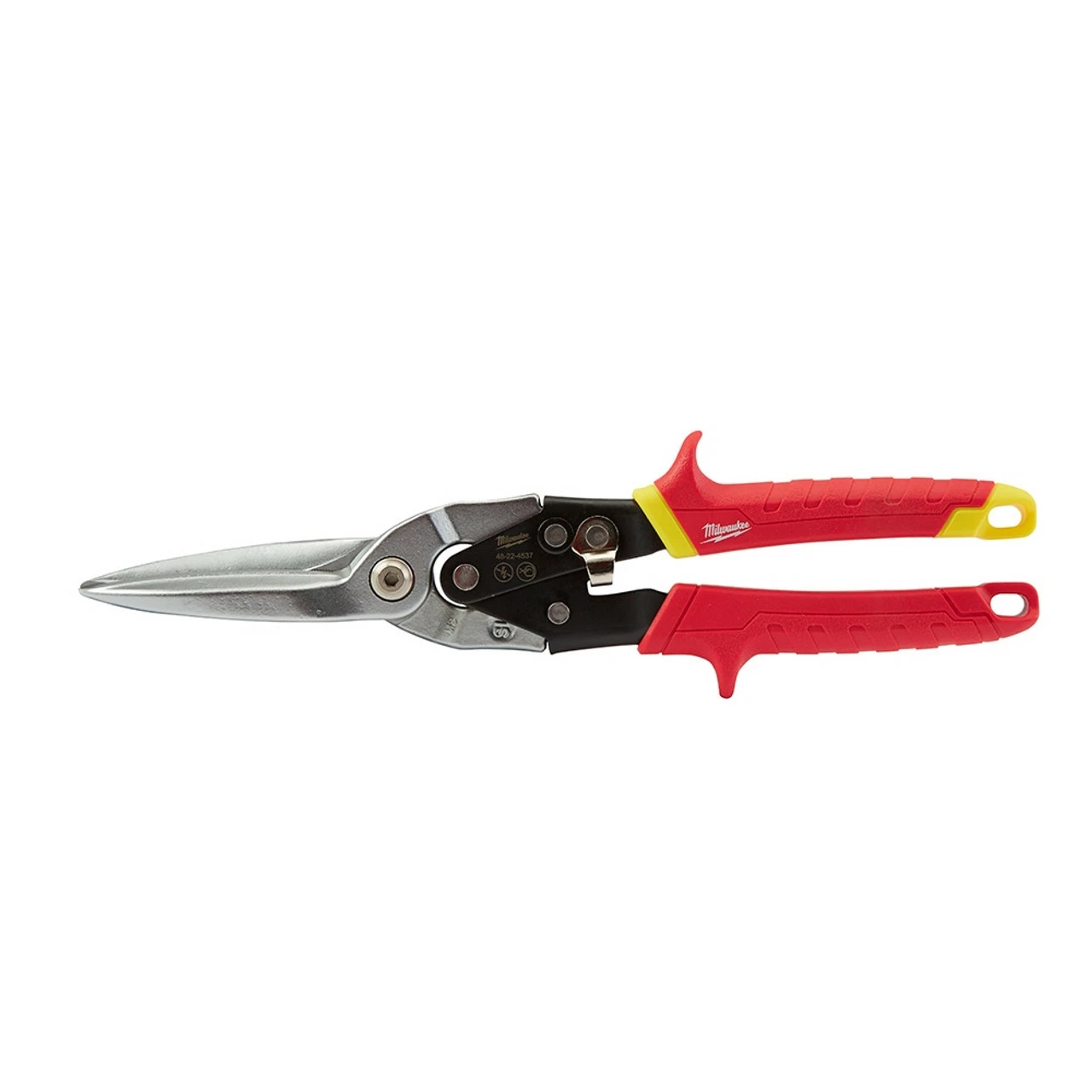Milwaukee 48-22-4537 Long Cut Straight Aviation Snips 3 Milwaukee 48-22-4537 Long Cut Straight Aviation Snips