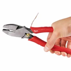 Milwaukee 48-22-6100 9 In. High Leverage Linemans Pliers W/ Crimper -GREATLAKESPOWERTOOLS Sales 48 22 6100 4 69180.1581704262