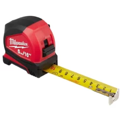 Milwaukee 48-22-6617 5M/16FT Compact Tape Measure -GREATLAKESPOWERTOOLS Sales 48 22 6617 3 63563.1581704287