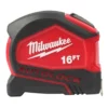 Milwaukee 48-22-6816 16 Ft. Compact Auto-Lock Tape Measure 2 Milwaukee 48-22-6816 16 Ft. Compact Auto-Lock Tape Measure -GREATLAKESPOWERTOOLS Sales 48 22 6816 2 39372.1581704266