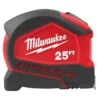 Milwaukee 48-22-6825 25 Ft. Compact Auto-Lock Tape Measure -GREATLAKESPOWERTOOLS Sales 48 22 6825 2 14748.1581704286