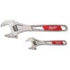 Milwaukee 48-22-7400 2 PC. Adjustable Wrench Set 6 In. & 10 In. -GREATLAKESPOWERTOOLS Sales 48 22 7400 2 50592.1581704256