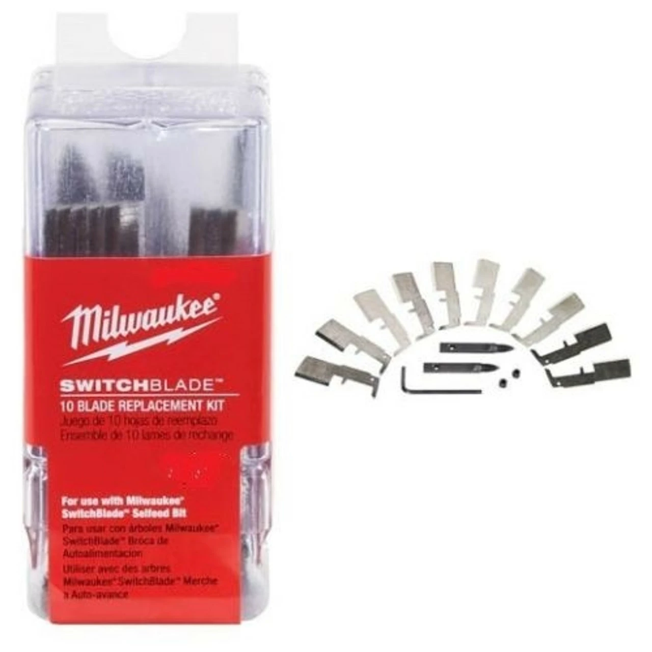 Milwaukee 48-25-5320 1-3/8 In. SwitchBlade 10 Blade Replacement Kit 3 Milwaukee 48-25-5320 1-3/8 In. SwitchBlade 10 Blade Replacement Kit