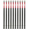 Milwaukee 48-32-4207 SHOCKWAVE 6 In. Power Bit Phillips #2 (10 PK)