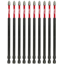 Milwaukee 48-32-4207 SHOCKWAVE 6 In. Power Bit Phillips #2 (10 PK)