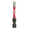 Milwaukee 48-32-4919 SHOCKWAVE 2 In. Power Bit Slotted 3/16 In. -GREATLAKESPOWERTOOLS Sales 48 32 4919 07744.1703799457