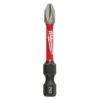 Milwaukee 48-32-4962 #2 Phillips Shockwave 2 In. Power Bits 2 Pk -GREATLAKESPOWERTOOLS Sales 48 32 4962 62138.1703852954