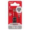 Milwaukee 48-32-4983 SHOCKWAVE 2 In. T15 Impact Bit 2PK -GREATLAKESPOWERTOOLS Sales 48 32 4983 28461.1638560076