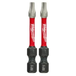 Milwaukee 48-32-4984 SHOCKWAVE 2 In. Power Bit TORX T20 (2 PK)