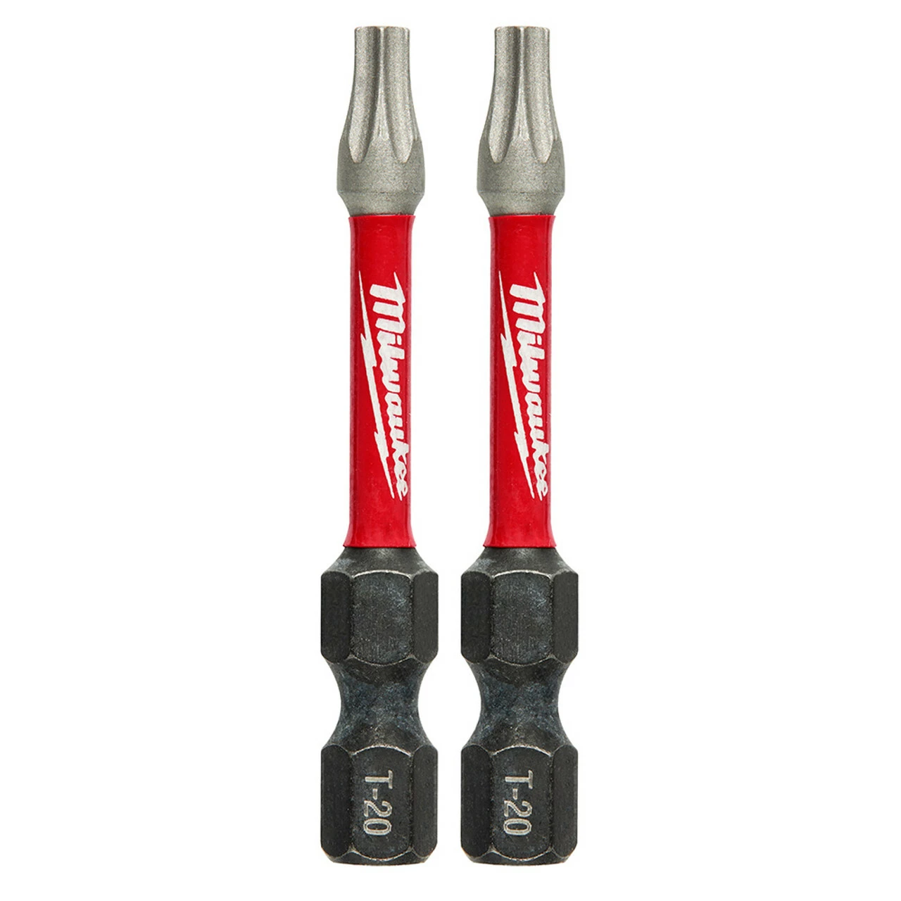 Milwaukee 48-32-4984 SHOCKWAVE 2 In. Power Bit TORX T20 (2 PK) 3 Milwaukee 48-32-4984 SHOCKWAVE 2 In. Power Bit TORX T20 (2 PK)