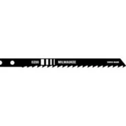 Milwaukee 48-42-0200 Jig Saw High Carbon Steel 6 TPI 4 In. 5pk