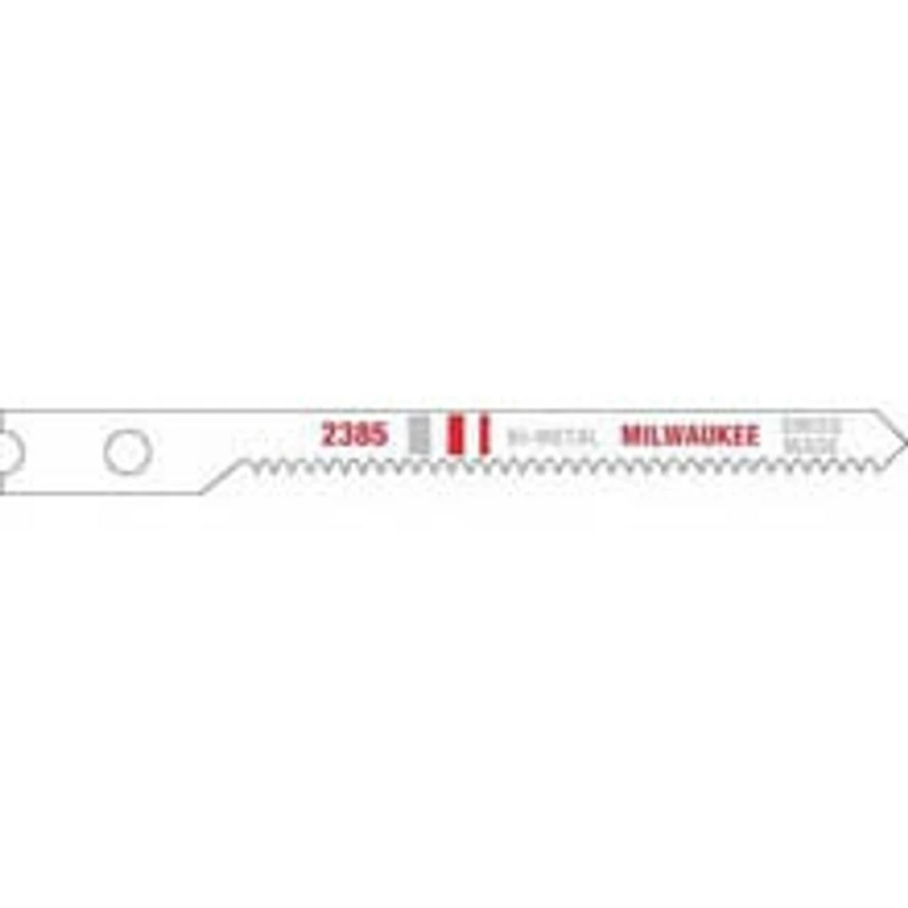 Milwaukee 48-42-2385 Jig Saw Blade Bi-Metal 20 TPI 2-3/4 In. 5pk. 3 Milwaukee 48-42-2385 Jig Saw Blade Bi-Metal 20 TPI 2-3/4 In. 5pk.