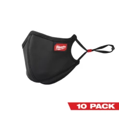Milwaukee 48-73-4239 10PK 3-Layer Performance Face Mask L/XL
