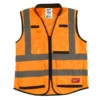Milwaukee 48-73-5051 High Visibility Orange Performance Safety Vest - S/M -GREATLAKESPOWERTOOLS Sales 48 73 5051 97533.1594747537