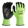 Milwaukee 48-73-8931 High-Visibility Cut Level 3 Polyurethane Dipped Gloves Medium 2 Milwaukee 48-73-8931 High-Visibility Cut Level 3 Polyurethane Dipped Gloves Medium -GREATLAKESPOWERTOOLS Sales 48 73 8931 53581.1595610894