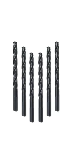 Milwaukee 48-89-2833 17/64 In. Thunderbolt Black/Oxide Drill Bits 6 Pk