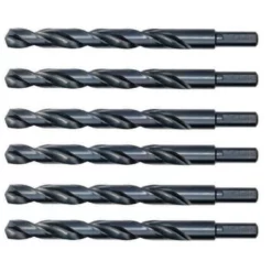 Milwaukee 48-89-2841 25/64 In. Thunderbolt Black/Oxide Drill Bits 6 Pk