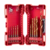 Milwaukee 48-89-4633 10 Pc SHOCKWAVE RED HELIX Titanium Drill Bit Set -GREATLAKESPOWERTOOLS Sales 48 89 4633 2 90155.1581704356