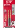 Milwaukee 48-89-4805 Metric SHOCKWAVE Titanium RED HELIX 3 MM -GREATLAKESPOWERTOOLS Sales 48 89 4805 2 09946.1581704267
