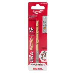 Milwaukee 48-89-4814 Metric SHOCKWAVE Titanium RED HELIX 6 MM