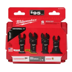 Milwaukee 49-10-9111 6pc Multi-Tool Gerneral Purpose Kit