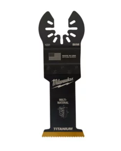 Milwaukee 49-25-1231 OPEN-LOK 1-3/8 In. Titanium Enhanced Bi-Metal Muti-Material Blade 1 Pk