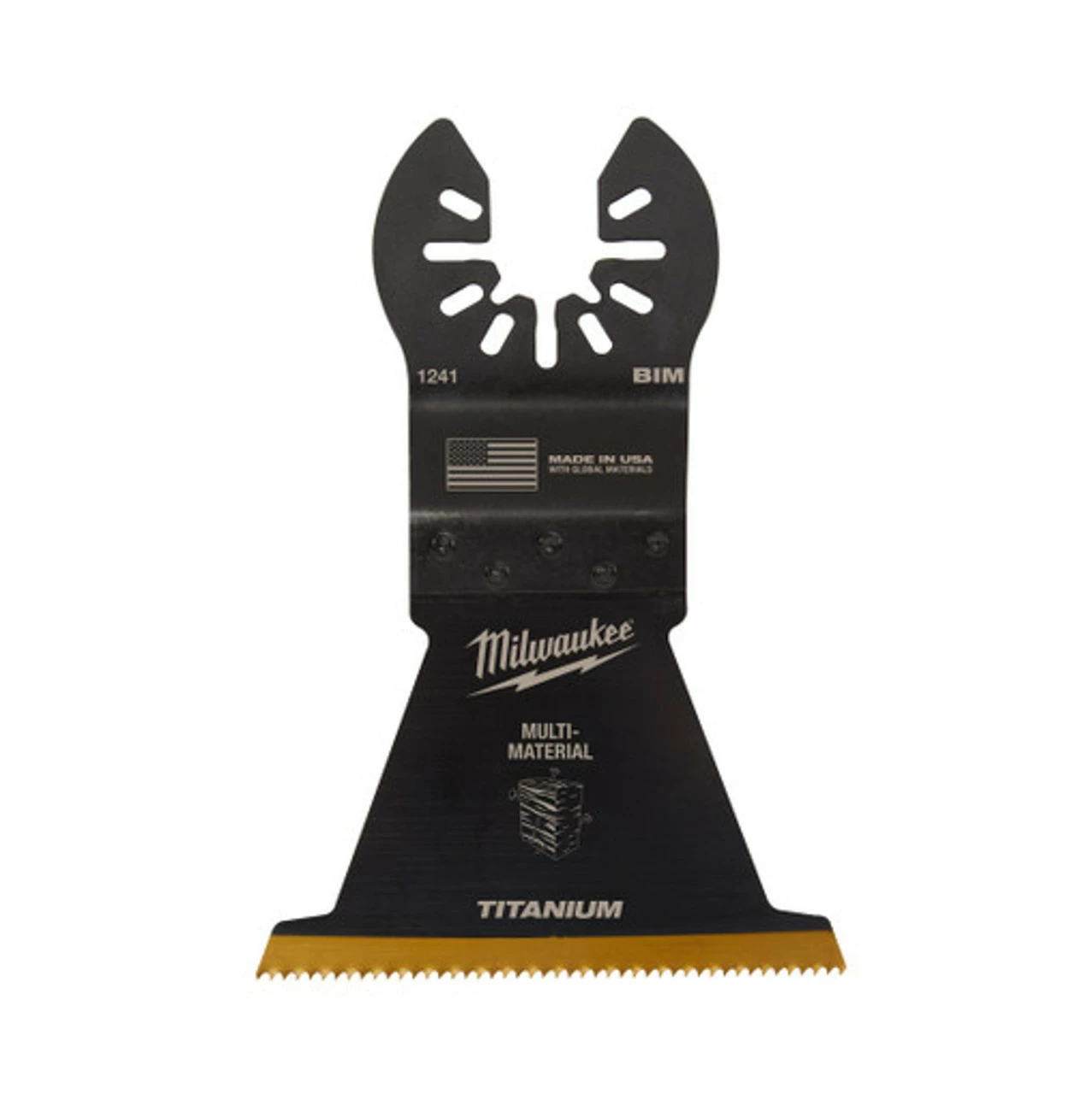 Milwaukee 49-25-1241 OPEN-LOK 2-1/2 In. Titanium Enhanced Bi-Metal Multi-Material Blade 1 Pk 3 Milwaukee 49-25-1241 OPEN-LOK 2-1/2 In. Titanium Enhanced Bi-Metal Multi-Material Blade 1 Pk