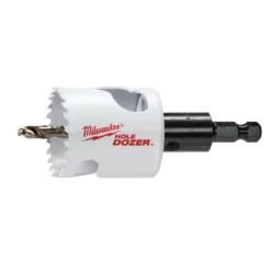 Milwaukee 49-56-9666 1-3/4 Hole Dozer Bi-Metal Hole Saw With 3/8 Arbor