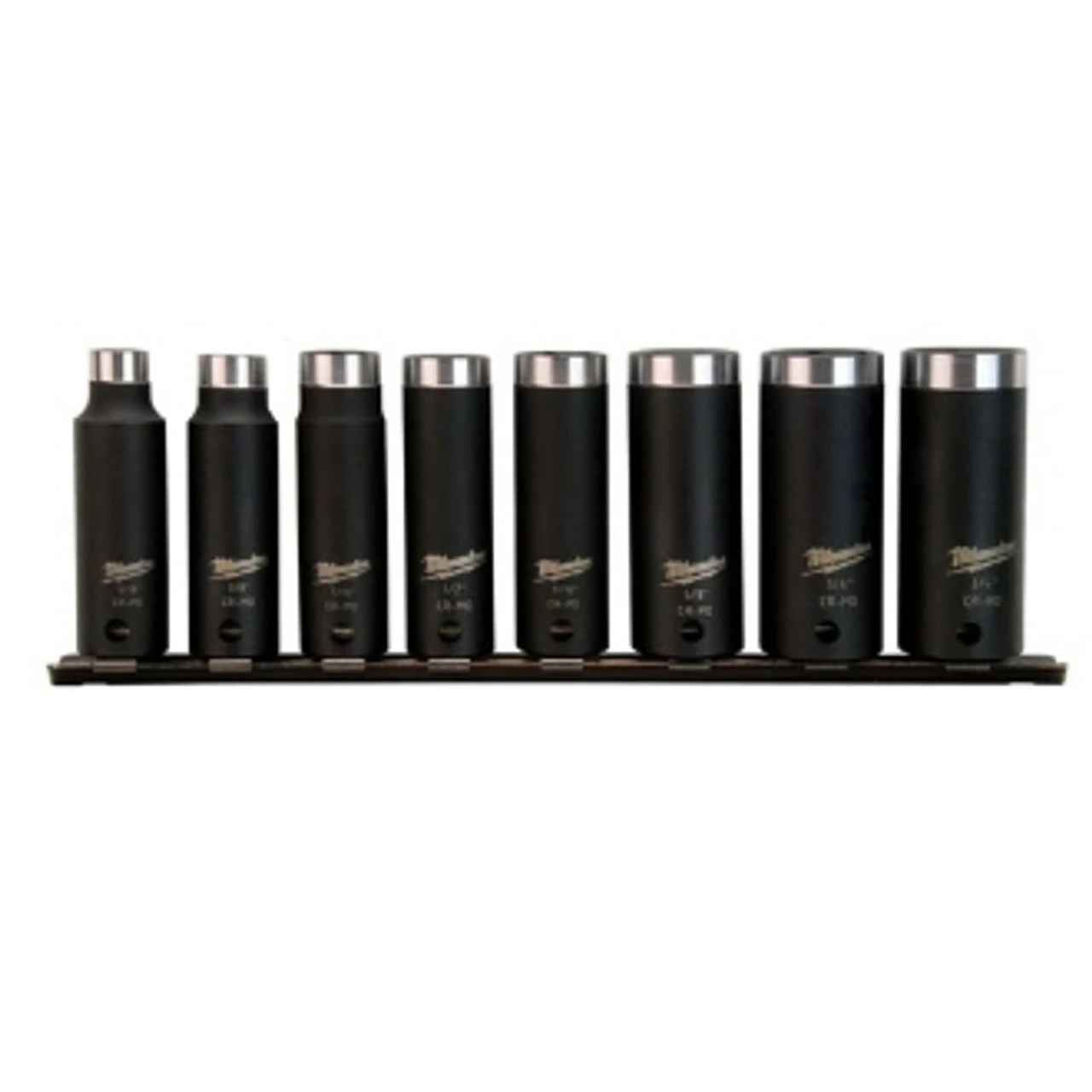 Milwaukee 49-66-4419 8pc Impact Duty Deep Well Socket Set 3/8 In. 3 Milwaukee 49-66-4419 8pc Impact Duty Deep Well Socket Set 3/8 In.