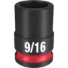Milwaukee 49-66-6107 SHOCKWAVE Impact Duty 3/8 Drive 9/16 Standard 6 Point Socket -GREATLAKESPOWERTOOLS Sales 49 66 6107 05584.1635351965
