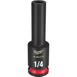 Milwaukee 49-66-6115 SHOCKWAVE Impact Duty 3/8 Drive 1/4 In. Deep 6 Point Socket