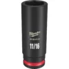 Milwaukee 49-66-6124 SHOCKWAVE Impact Duty 3/8 Drive 11/16 In. Deep 6 Point Socket 2 Milwaukee 49-66-6124 SHOCKWAVE Impact Duty 3/8 Drive 11/16 In. Deep 6 Point Socket -GREATLAKESPOWERTOOLS Sales 49 66 6124 13599.1647892537