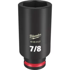 Milwaukee 49-66-6127 SHOCKWAVE Impact Duty 3/8 Drive 7/8 In. Deep 6 Point Socket
