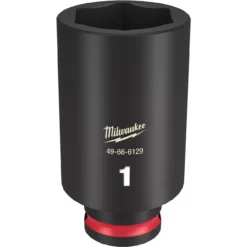 Milwaukee 49-66-6129 SHOCKWAVE Impact Duty 3/8 Drive 1 In. Deep 6 Point Socket