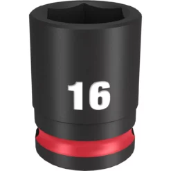 Milwaukee 49-66-6140 SHOCKWAVE Impact Duty 3/8 Drive 16mm Standard 6 Point Socket