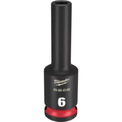 Milwaukee 49-66-6148 SHOCKWAVE Impact Duty 3/8 Drive 6mm Deep 6 Point Socket