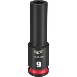 Milwaukee 49-66-6151 SHOCKWAVE Impact Duty 3/8 Drive 9mm Deep 6 Point Socket